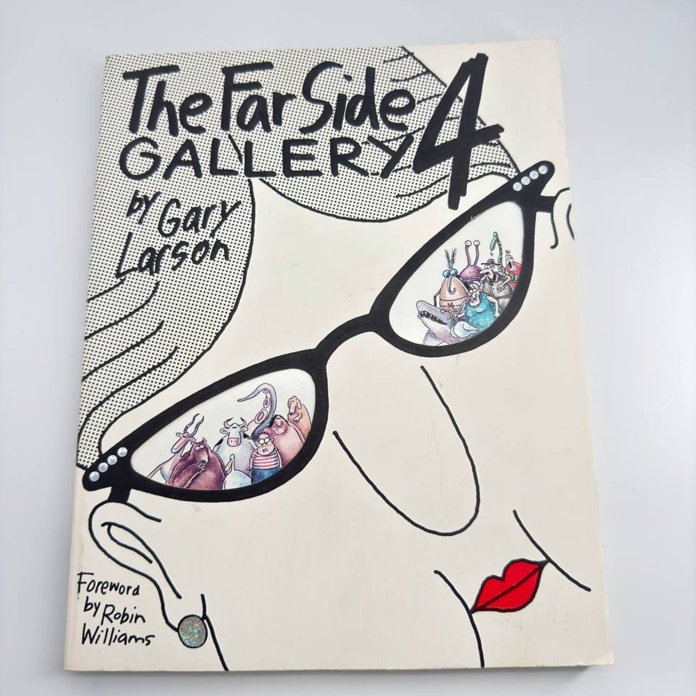 The Far Side Gallery 4 By Gary Larson Paperback Book 1993 Warner Robin Williams